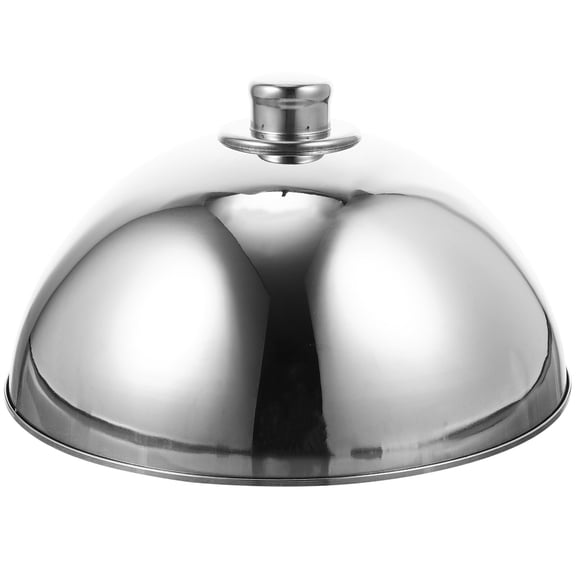 12.5 Inch Stainless Steel Melting Dome for Grills and Griddles - Perfect Cover for Even Heat Cooking and Melting Cheese