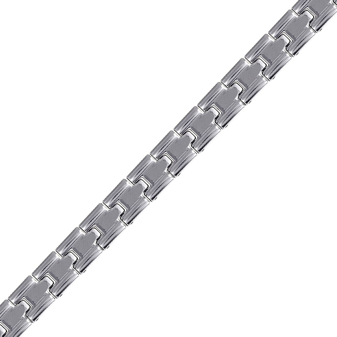 Stainless Steel Mens 8.5 Inch Bracelet Link Bracelet for Men