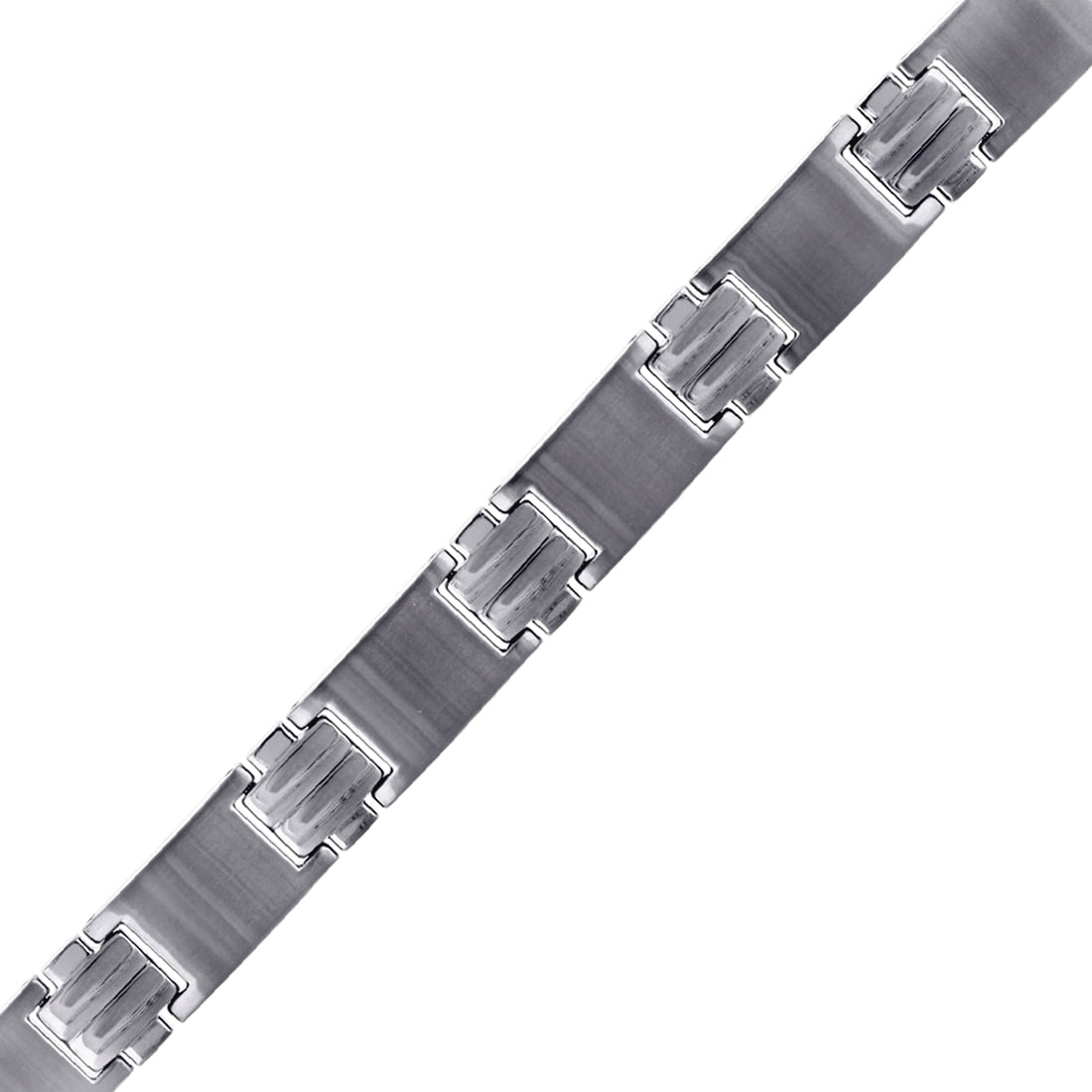 Stainless Steel Mens 8.5 Inch Bracelet Link Bracelet for Men