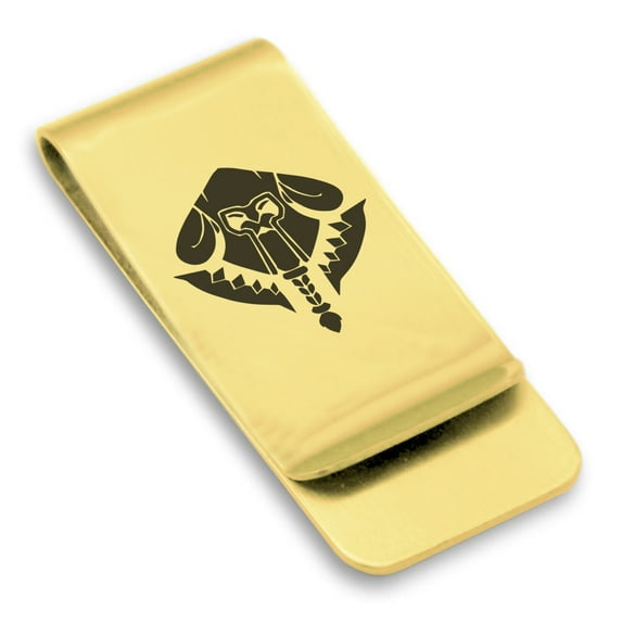 Stainless Steel Mercenary Classic Slim Money Clip Credit Card Holder
