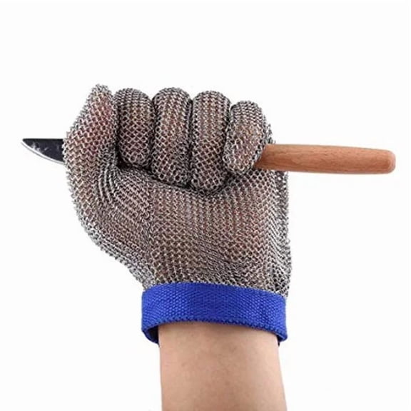 Stainless Steel Mesh Glove Cut Resistant Chain Mail Protective Anti-Cutting Glove ,Food Grade Anti-Cut Gloves