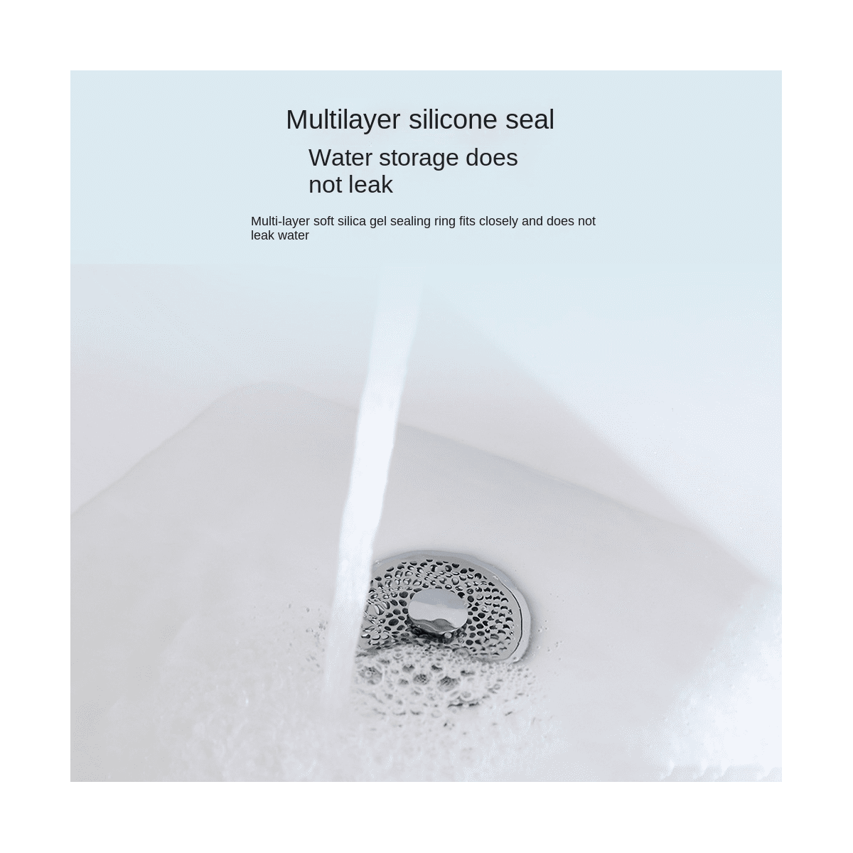 Stainless Steel Mesh Sink Filter Kitchen Sewer AntiBlocking Strainers