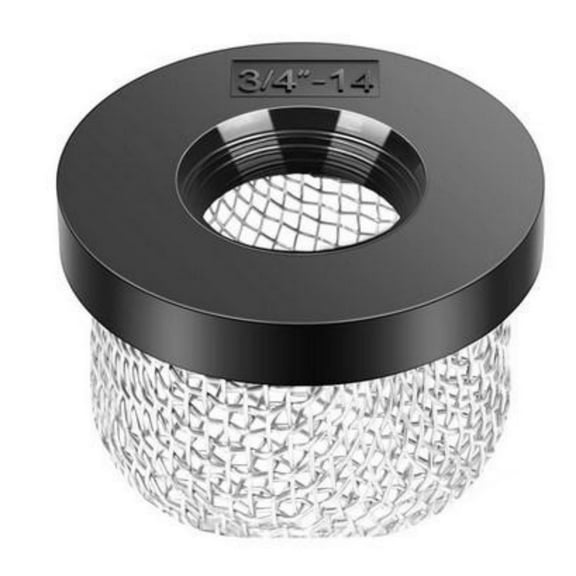 Stainless Steel Mesh Strainer for Live Well 14 Female Thread Filtering Screen Durable Reinforced Construction for Efficient Liquid Separation