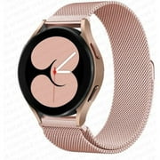 Stainless Steel Mesh Strap Magnetic Loop Bands for Samsung Galaxy Watch 5 40mm 44mm / Galaxy Watch 4 40mm 44mm/ Watch 5 pro 45mm/Watch 4 Classic 46mm 42mm/Active 2/Watch 3 41mm, 20mm