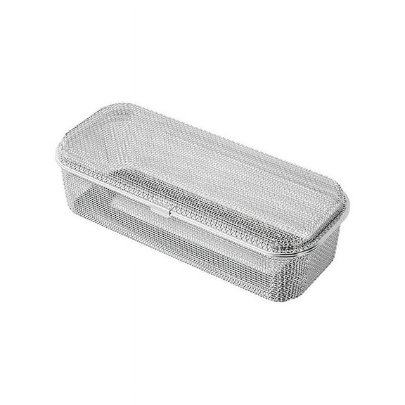 Mouliraty Stainless Steel Mesh Utensil Cleaning Basket Dishwasher Safe Basket Kitchen Tools Spoon Chopsticks Cleaning Basket