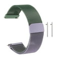 thumbnail image 1 of Uxcell 0.94" Stainless Steel Mesh Watch Band with Magnetic Buckle for Meetings Parties Green and Purple, 1 of 7