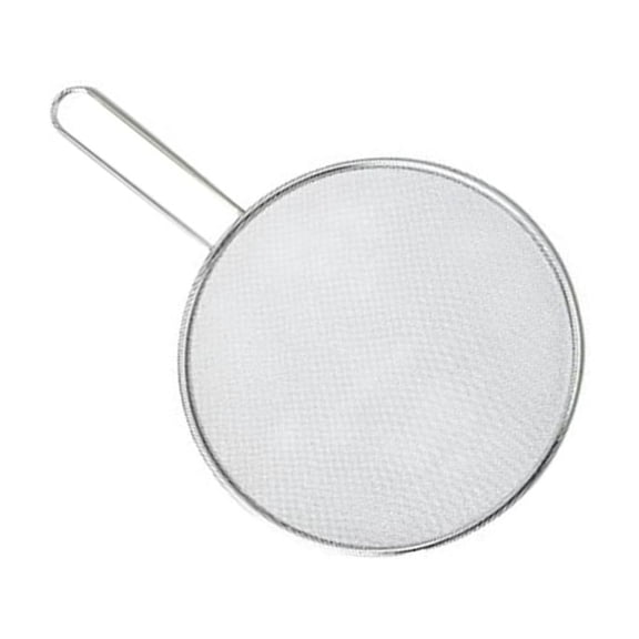 Stainless Steel Meshes Oil Splatters Guard With Nonslip Handle For Frying Kitchen Tool