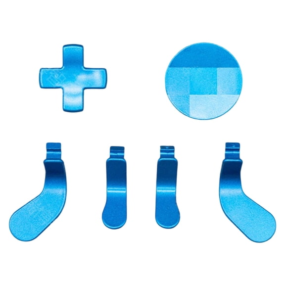 Stainless Steel Metal D Pads Paddles Replacement Controller Accessories for