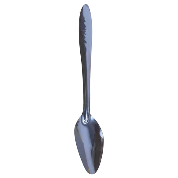Stainless Steel Metal Feeding Spoon - Lightweight Bird Feeding Utensils,Narrow Tip for Birds, Parrot Milk Spoon Fit Canary Cockatiel Hand Feeding,Spoons for Feeding Nestlings/Hatchlings(White)