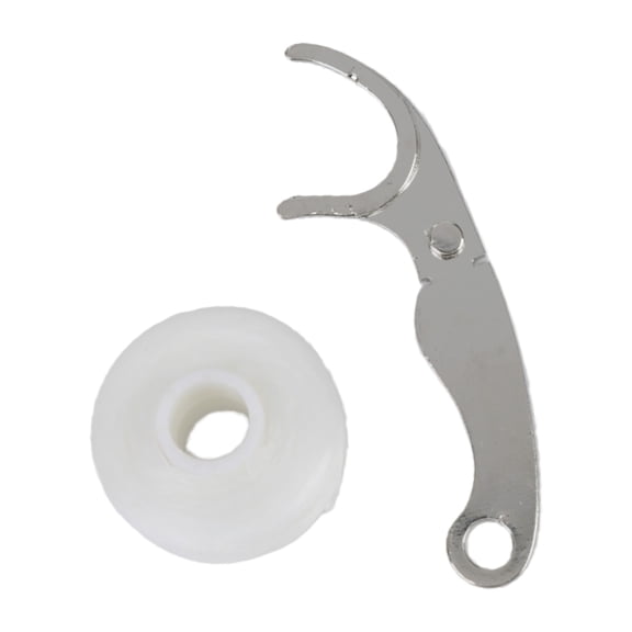 Stainless Steel Metal Floss Holder Dentals Flosses Handle,Alternative to Disposables Floss Picks Reusable Dentals Flosser