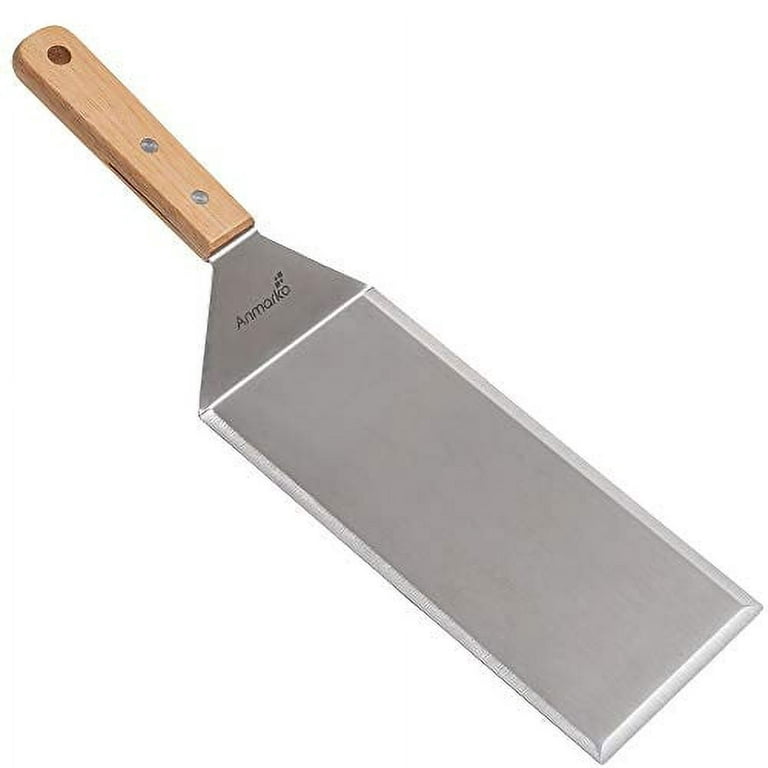 BBQ Spatula – Large Stainless Steel Meat Flipper – Grill Beast