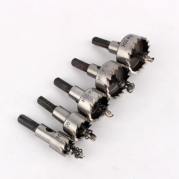 Stainless Steel Metal Hole Saw Cutter Drill Bit - 16mm Heavy Duty Industrial Precision Cutting Tool