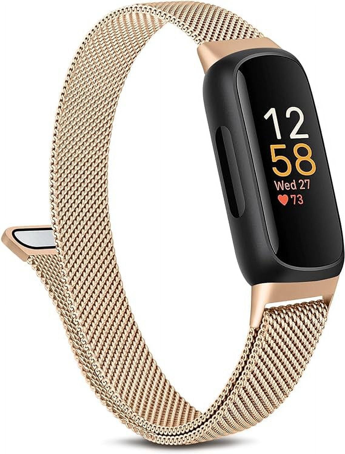 Stainless Steel Metal Replacement Band for Fitbit Inspire 3 Women Men Walmart