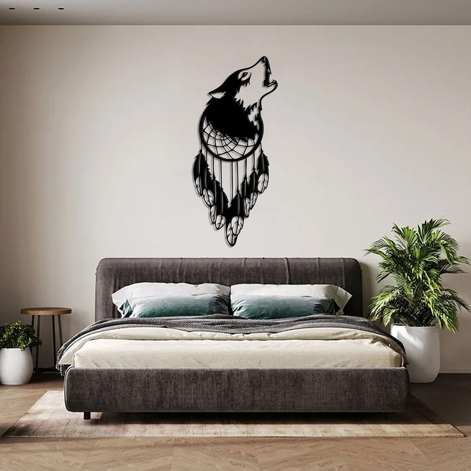 Metal Wall Art - Mountain & Forest Sculpture, Rustic Modern Decor For Indoor/Outdoor, 1.5mm Steel (Berg 2, Small)
