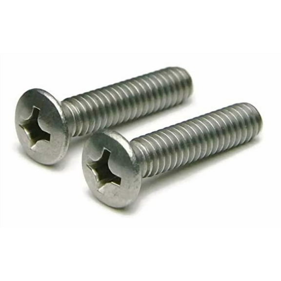 Stainless Steel Metric Phillips Oval Head Machine Screws M4-0.70 x 16M Qty 1000