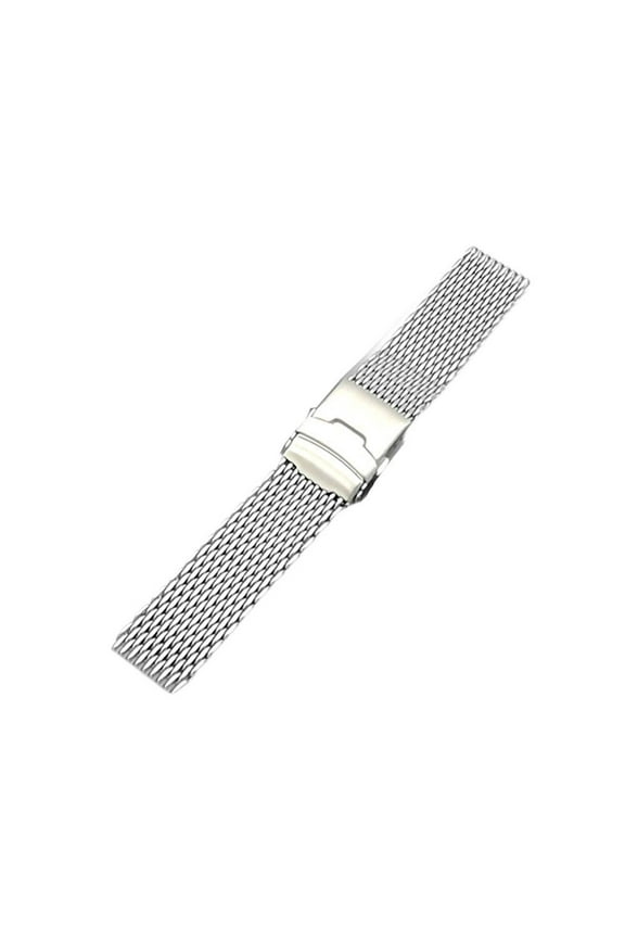 Stainless Steel Milanese Shark Mesh Watch Strap Bracelet, Quick Release Watch Strap,Mesh Woven Metal Watch Band for Men and Women