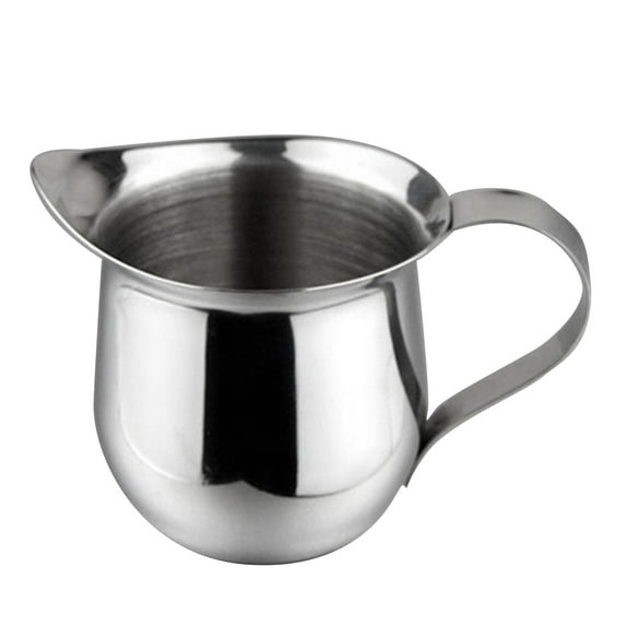 Stainless Steel Milk Frothing Pitcher 60ml Milk Coffee Steam Pitchers Suitable for Espresso Latte Art Frothing Milk