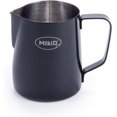 thumbnail image 1 of Stainless Steel Milk Frothing Pitcher, Compatible with MilkID Labeling System (12oz Black Pitcher Only), 1 of 7