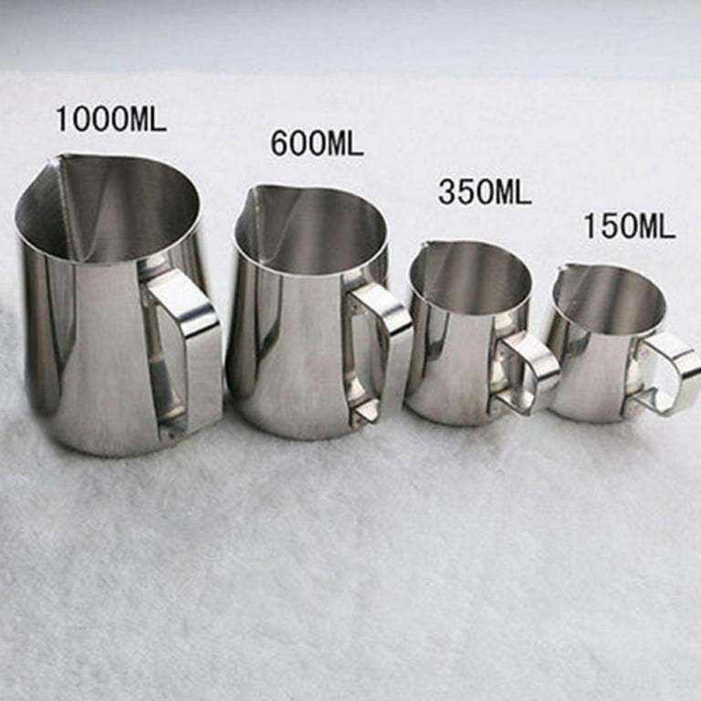Stainless Steel Froth Pitcher Milk Frother Latte Art Creamer Cup Kitchen Pourer Stainless Steel Froth Pitcher Milk Frother Latte Art Creamer Cup Kitchen Pourer