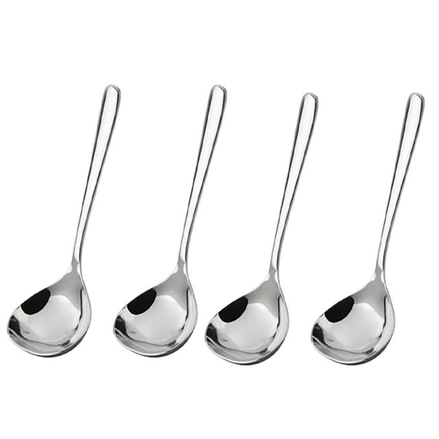 Stainless Steel Mini Ladle 1/2/4pcs Sauce Gravy Spoon with Smooth