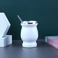 thumbnail image 1 of Stainless Steel Mini Lightweight Handy Gift Cup Multi Functional Practical Mate Tea Cup Glass&Bottle, 1 of 4