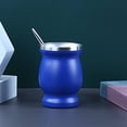 thumbnail image 1 of Stainless Steel Mini Lightweight Handy Gift Cup Multi Functional Practical Mate Tea Cup Glass&Bottle, 1 of 4