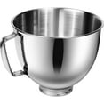 thumbnail image 1 of Stainless Steel Mixer Bowl Compatible with KitchenAid 4.5&5 Quart Stand Mixer, 1 of 7