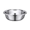 thumbnail image 1 of Stainless Steel Mixing Bowl 28cm Large Capacity, Thickened Dough Kneading Basin with Flat Bottom, Multi-Purpose Kitchen Mixing Bowl for Baking and Cooking, Dishwasher Safe Food Preparation Bowl, 1 of 6