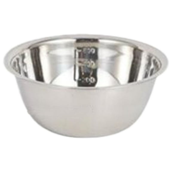 Stainless Steel Mixing Bowl Basdi Thickened Stainless Steel Mixing Bowl Set - Multi-Purpose Kitchen Basin for Food Prep & Serving, Durable Soup Pot with Anti-Slip Base, Kitchen Prep Basin, B