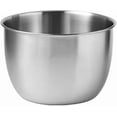 thumbnail image 1 of Stainless Steel Mixing Bowl, Kitchen 304 Salad Stainless Steel Mixing Deep Bowl, Anti-flying Design Kitchen Metal Bowls for Cooking Baking Marinating Cake Bread Salad 5.11 X 7.48 inches, 1 of 1