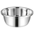 thumbnail image 1 of Stainless Steel Mixing Bowl Set | Heavy Gauge Multi-Functional Basin | Large Soup & Water Bowl | Flat Rim for Whisking, Pouring, Marinating | 6 Sizes 20-30cm | Easy Clean | Serving & Kitchen Prep, 1 of 2