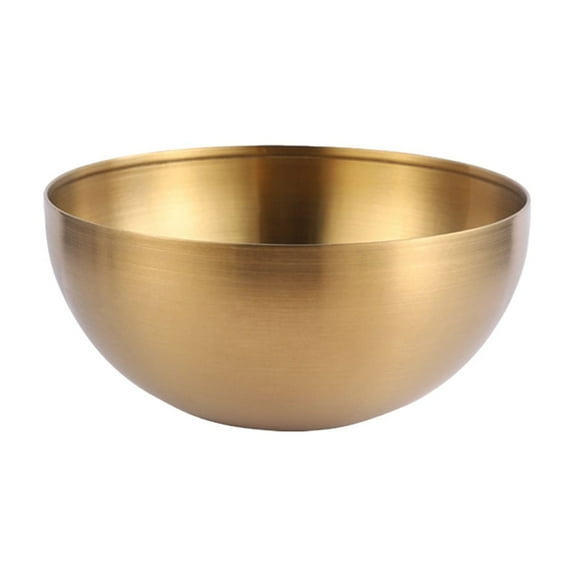 Stainless Steel Mixing Bowl Set for Kitchen Cooking, Salad Prep & Food Storage - Durable, Rust-Resistant, Dishwasher-Safe, Multipurpose Metal Bowls, 1-Pack