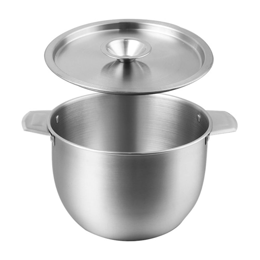 Stainless Steel Mixing Bowls Grease Container Lard Oil Basin Restaurant