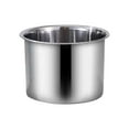 thumbnail image 1 of 304 Stainless Steel Basin Esculentum Grade Deep Bowl, Thickened Polished Kitchen Mixing Bowl For Cooking And Camping, 1 of 3