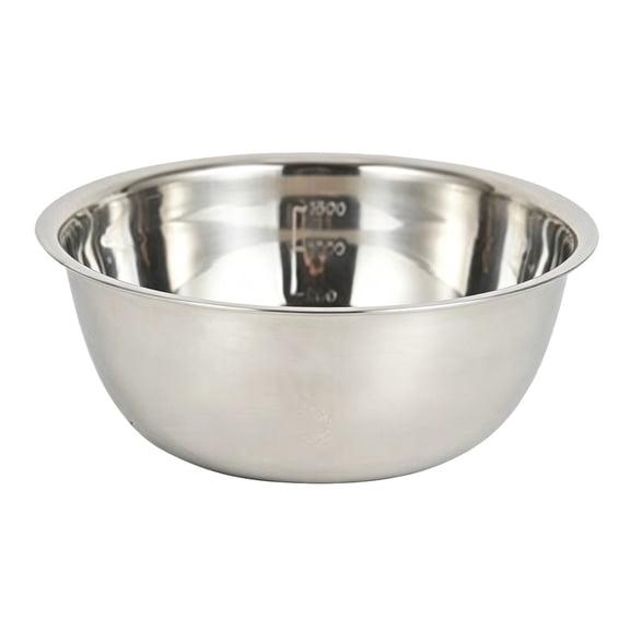 Stainless Steel Mixing Bowls,Stainless Thickened Basin,Non-Slip Bottom,Heavy Duty Metal Mixing Bowl for Baking,Prepping,Cooking and Serving,Fruit and Vegetables Washing,3 Sizes(8.7x8.7")