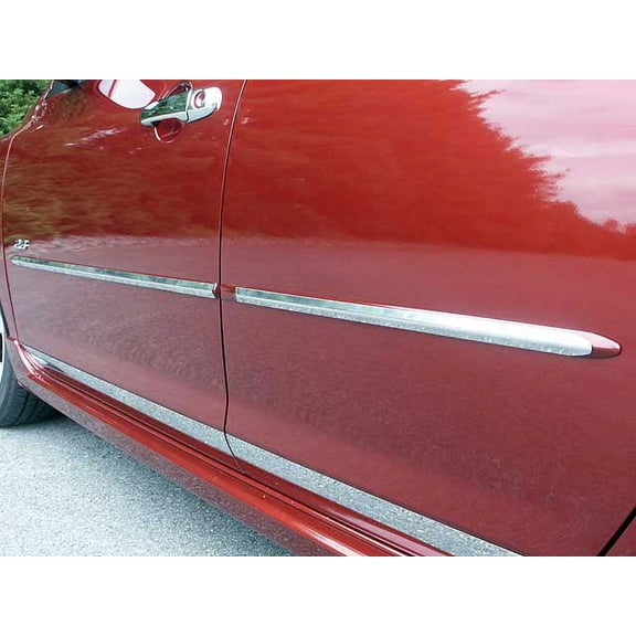 Stainless Steel Molding Insert 4Pc Fits 2004-2009 Mazda Mazda3 MI27750 QAA