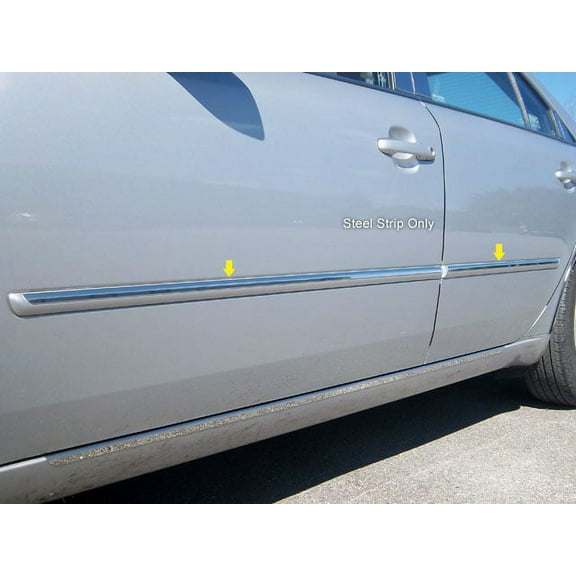 Stainless Steel Molding Insert 4Pc Fits 2006-2010 Hyundai Sonata MI26360 QAA
