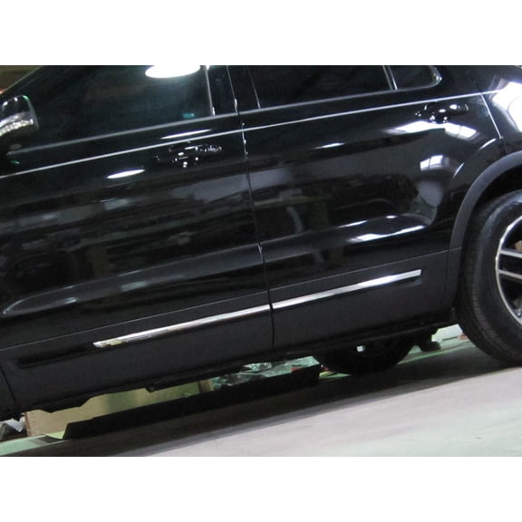 Stainless Steel Molding Insert 4Pc Fits 2016-2019 Ford Explorer MI56330 QAA