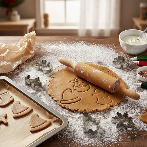 Stainless Steel Molds Christmas Cookie Cutter Stainless Steel Santa Claus Baking Mold for Holiday Treats,8.7x5.5cm 15Pcs JASKFLY