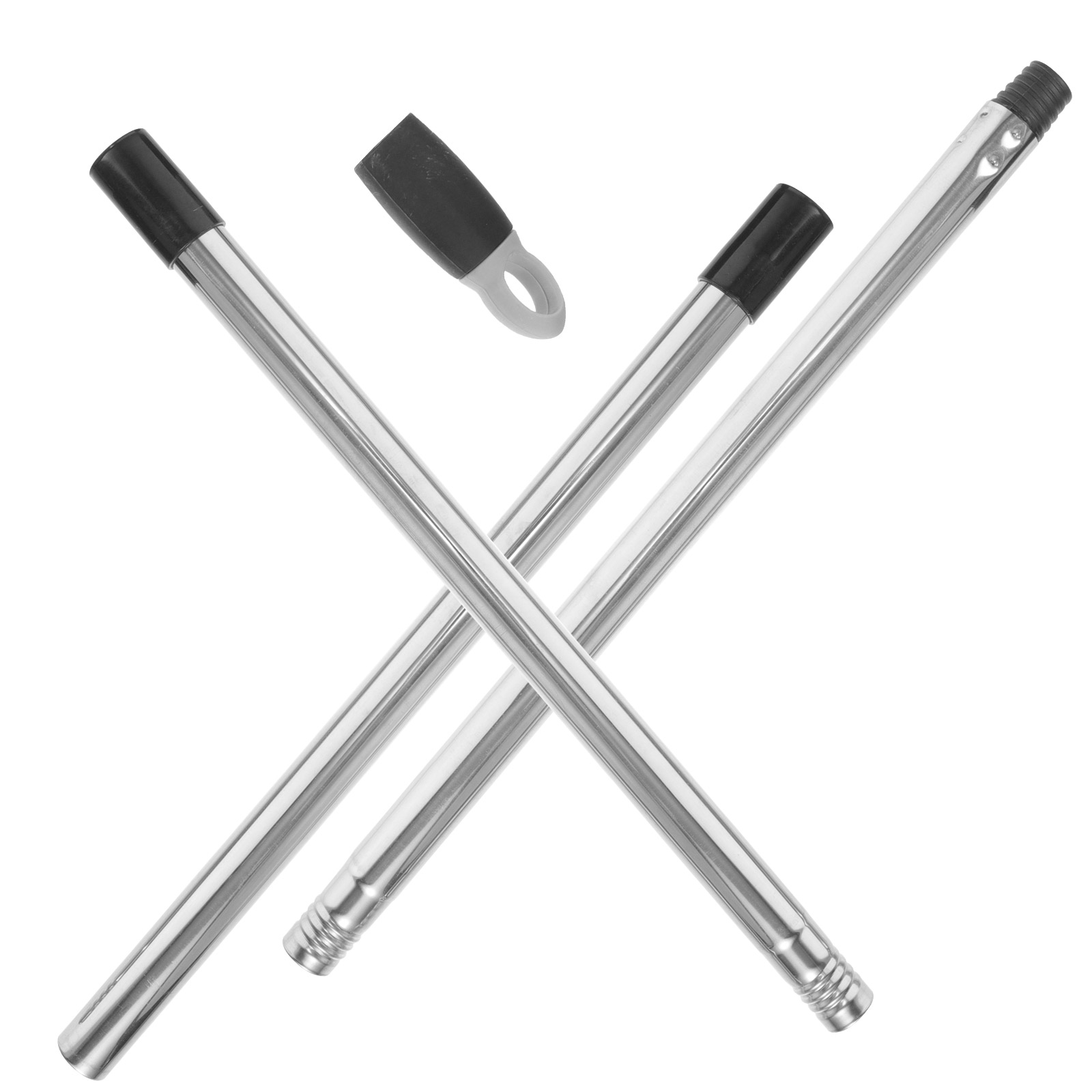Stainless Steel Mop Rod Accessory Metal Mops Pole Replacement Handle