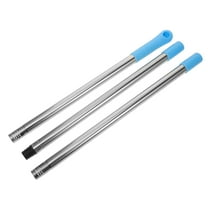 Stainless Steel Mop Rod Mops Handle Pole Replacement Telescopic Cleaning Brush Metal
