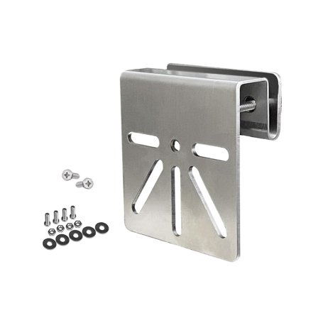 Stainless Steel Mounting Bracket Security Camera Gutter Mount Feature for Reliable Performances in Demanding Environment