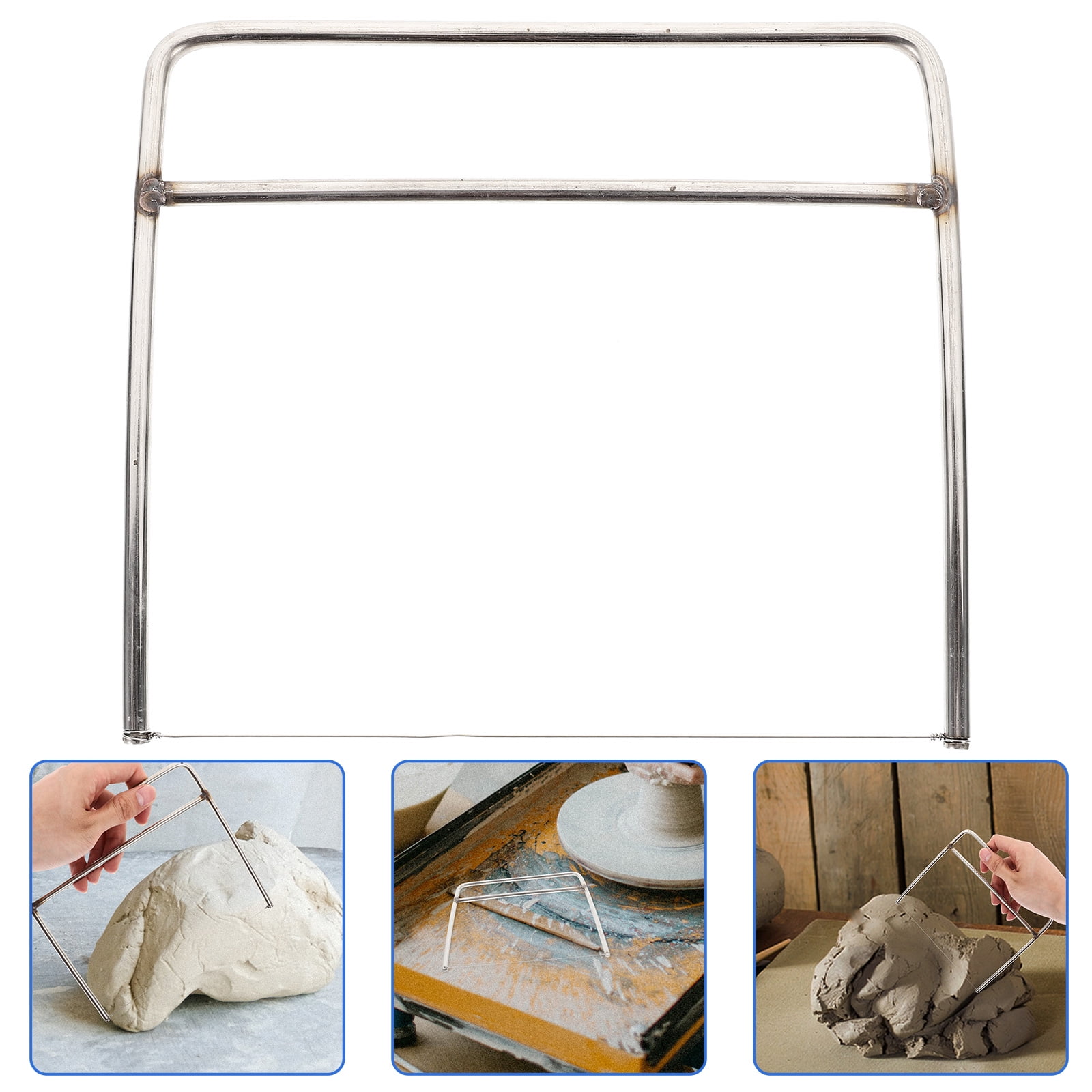 Stainless Steel Mud Cutter DIY Cutters Wire Clay Tools Ceramic Modeling