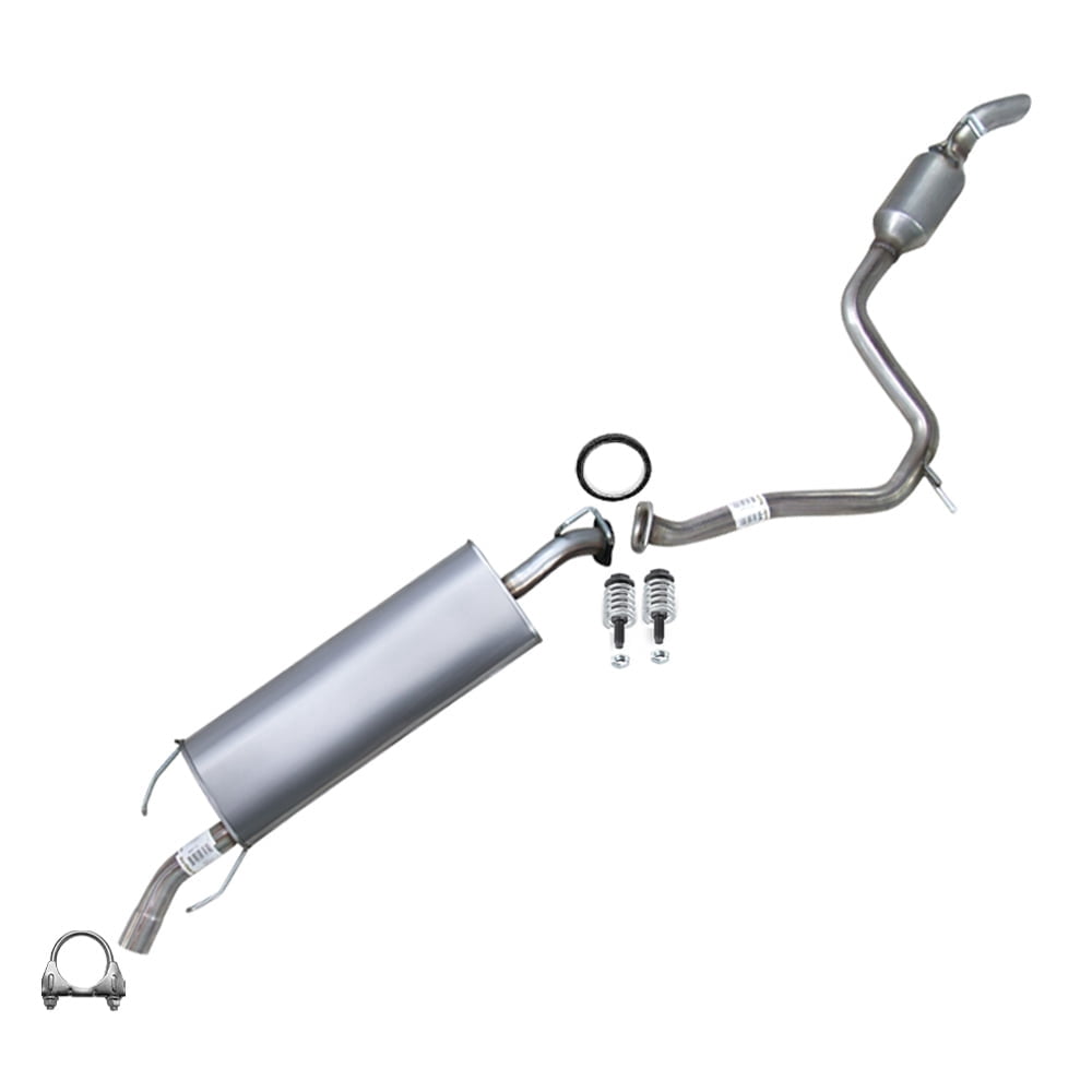 Northeastern Exhaust Muffler & Tail Pipe Exhaust System Kit Fits 2006-2012 Toyota RAV4 3.5L - Direct Fit | Stainless Steel | Includes Clamp and Gasket