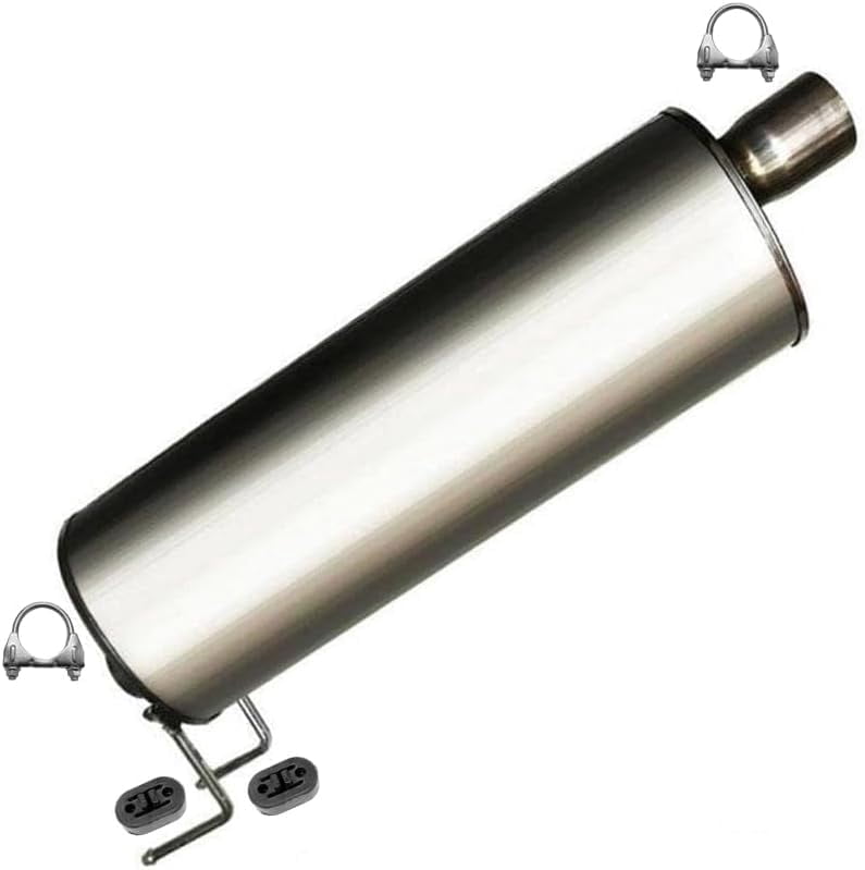 Northeastern Exhaust Muffler Fits 2006-2008 Dodge Ram 1500 3.7L & 4.7L - Direct Fit | Stainless Steel Exhaust