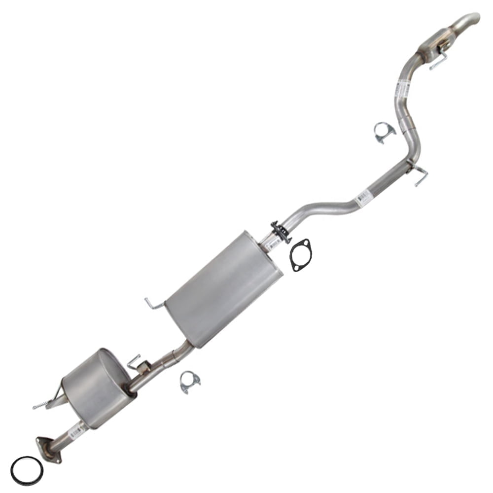 Northeastern Exhaust Muffler & Rear Resonator Pipe Kit Fits 2013-2020 Nissan Pathfinder 3.5L - Direct Fit | Stainless Steel | Includes Clamp & Gaskets