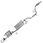 Northeastern Exhaust Muffler & Rear Resonator Pipe Kit Fits 2013-2020 Nissan Pathfinder 3.5L - Direct Fit | Stainless Steel | Includes Clamp & Gaskets