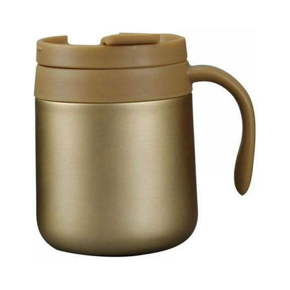 Stainless Steel Mug Cute Water Bottle For Vacuum Flask Travel Thermo Cup Stainless Steel Office Teacup With Handle