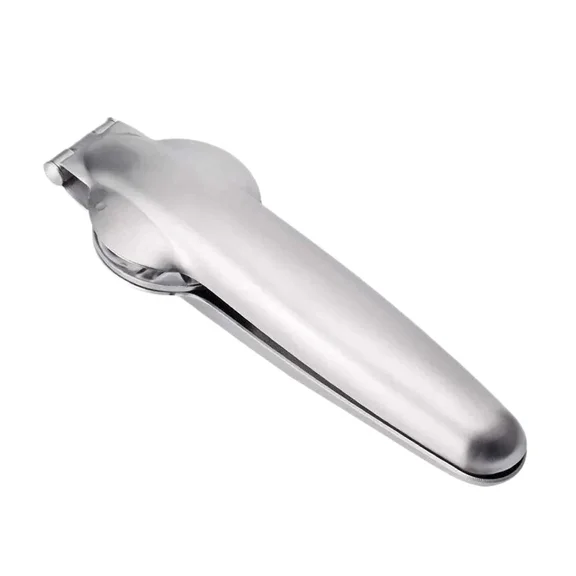 Stainless Steel Multi-Functional Nut and Chestnut Sheller with Cross Serrated Blade, Anti-Slip Base, and Enlarged Opening for Easy Cracking and Shelling