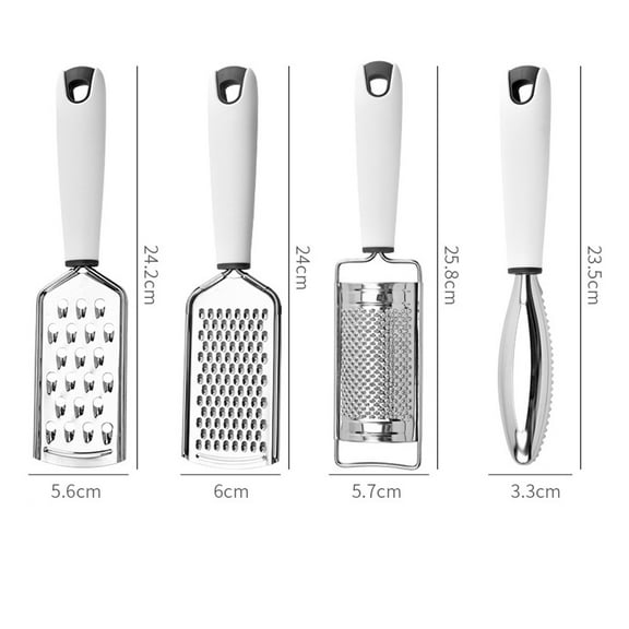 Stainless Steel Multi-Purpose Kitchen Planer | Cheese Grater & Vegetable Chopper | Compact & Portable for Camping & Picnics | Easy Storage Kitchen Tool
